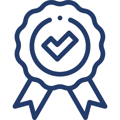 Icono representativo de Calidad garantizada - CyC Inmobiliaria